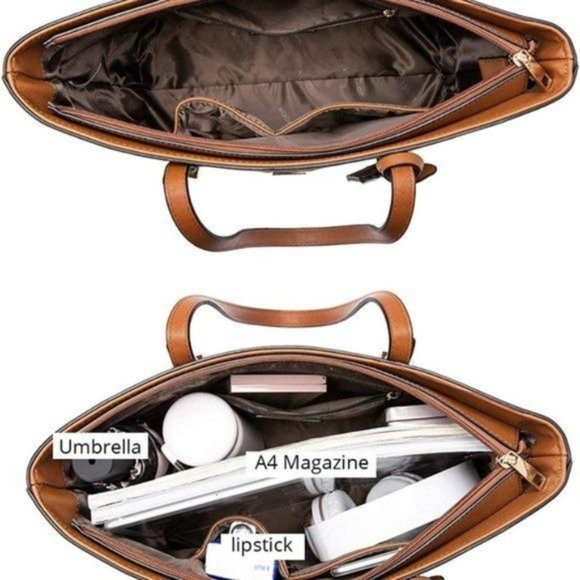 New  3pcs Purse Set   Handbags for Women Shoulder Bags Tote Satchel - Picture 16 of 16